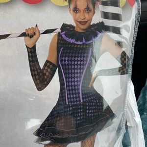 Adult Dark Clown Costume